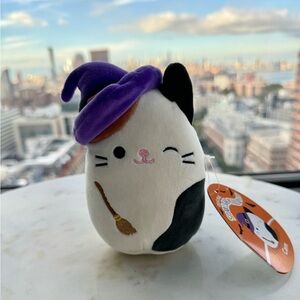 NWT Squishmallow Cat Halloween Witch